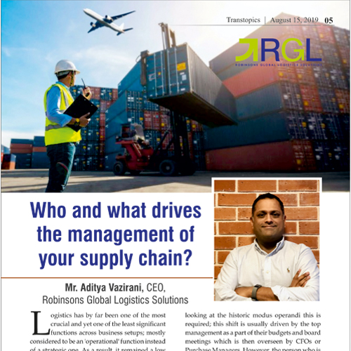 supply chain management firm - Transtopics Magazine